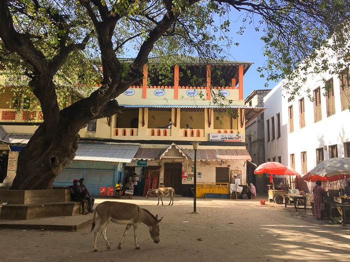 Square in Lamu Old Town